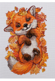 Cross Stitch Kit "First autumn"