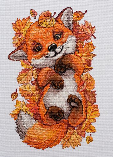 Cross Stitch Kit "First autumn"