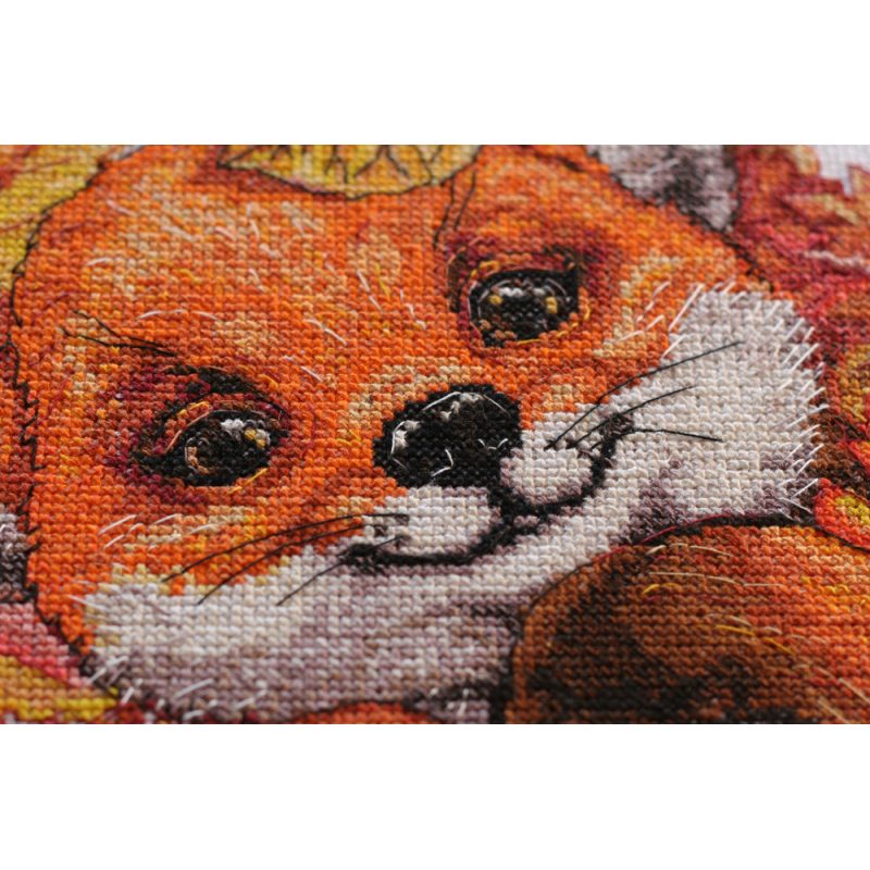Cross Stitch Kit "First autumn"