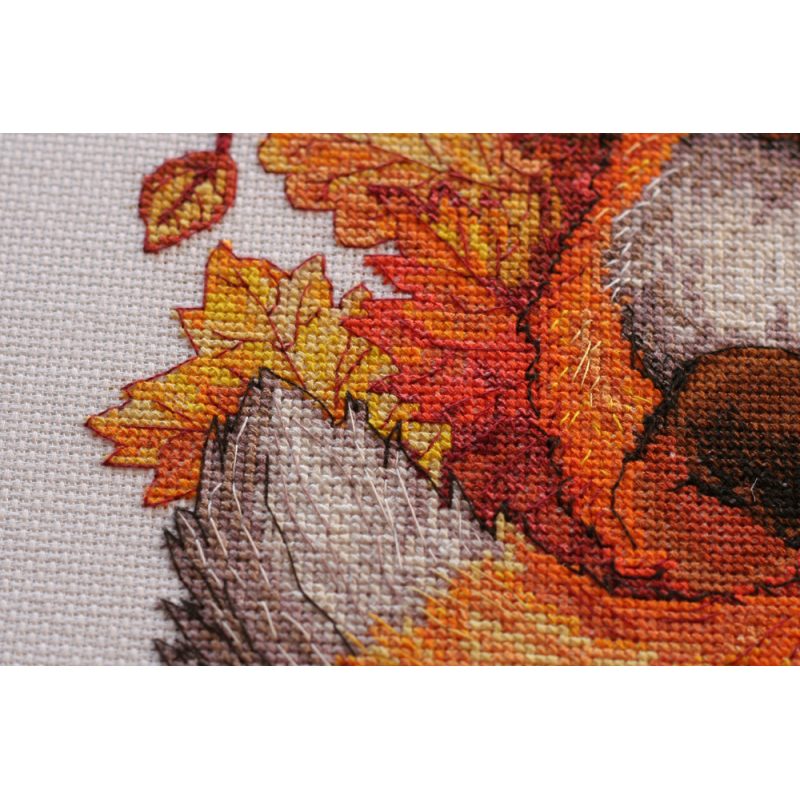 Cross Stitch Kit "First autumn"