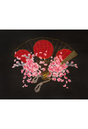 Cross Stitch Kit "Fan"