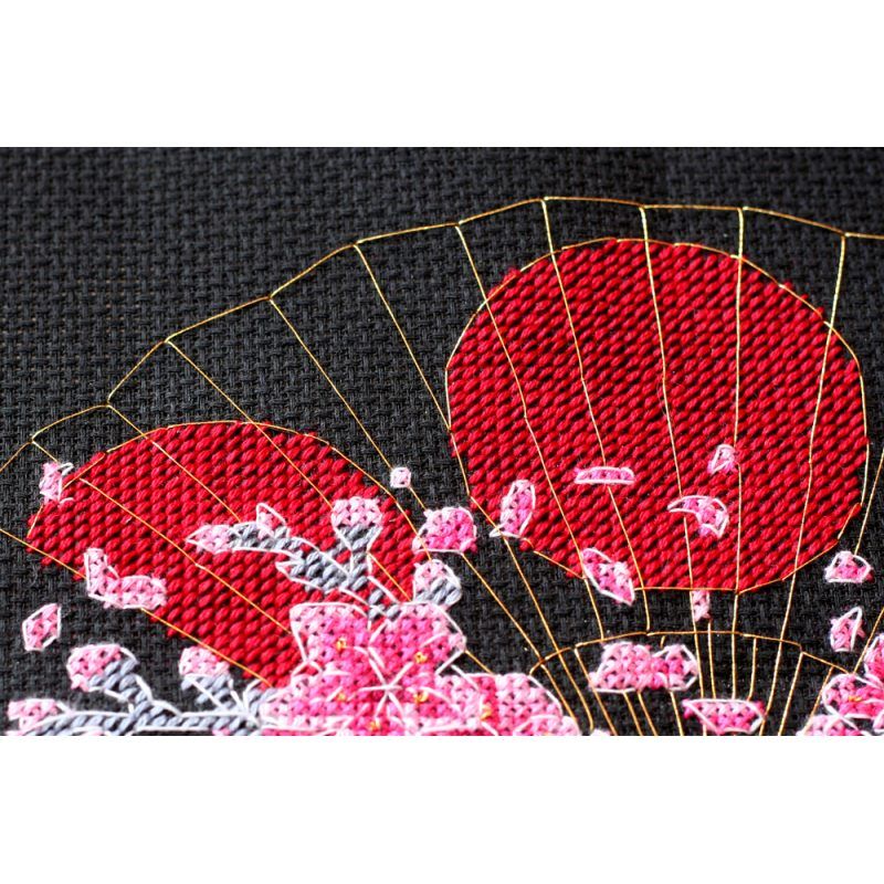 Cross Stitch Kit "Fan"