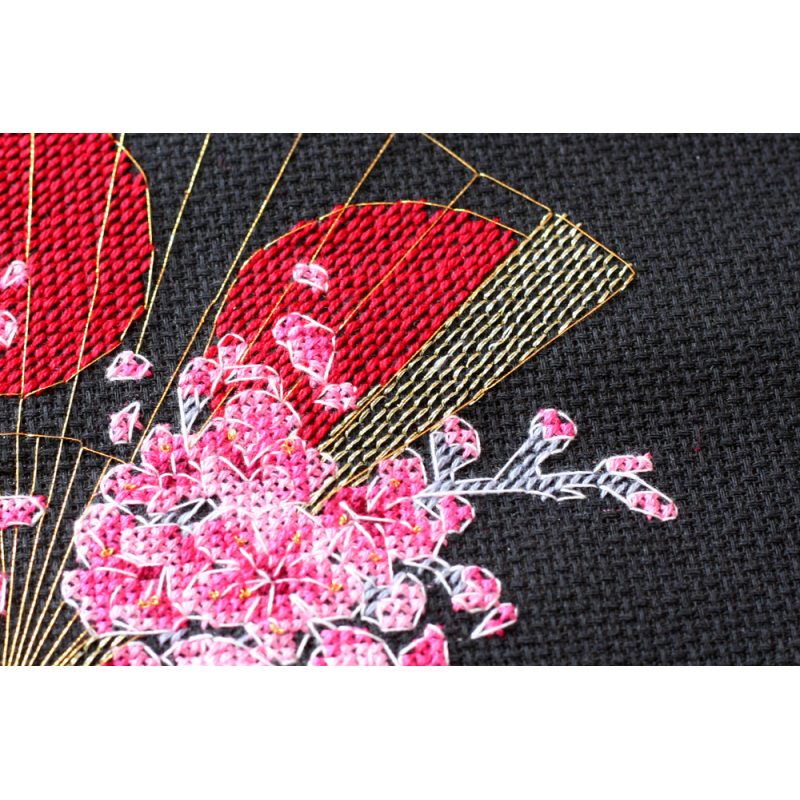 Cross Stitch Kit "Fan"