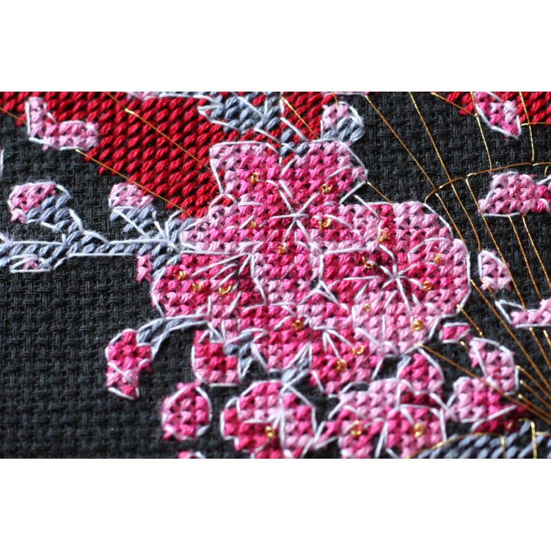Cross Stitch Kit "Fan"