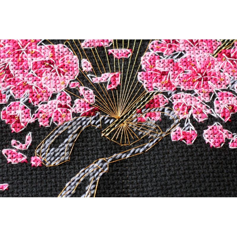 Cross Stitch Kit "Fan"