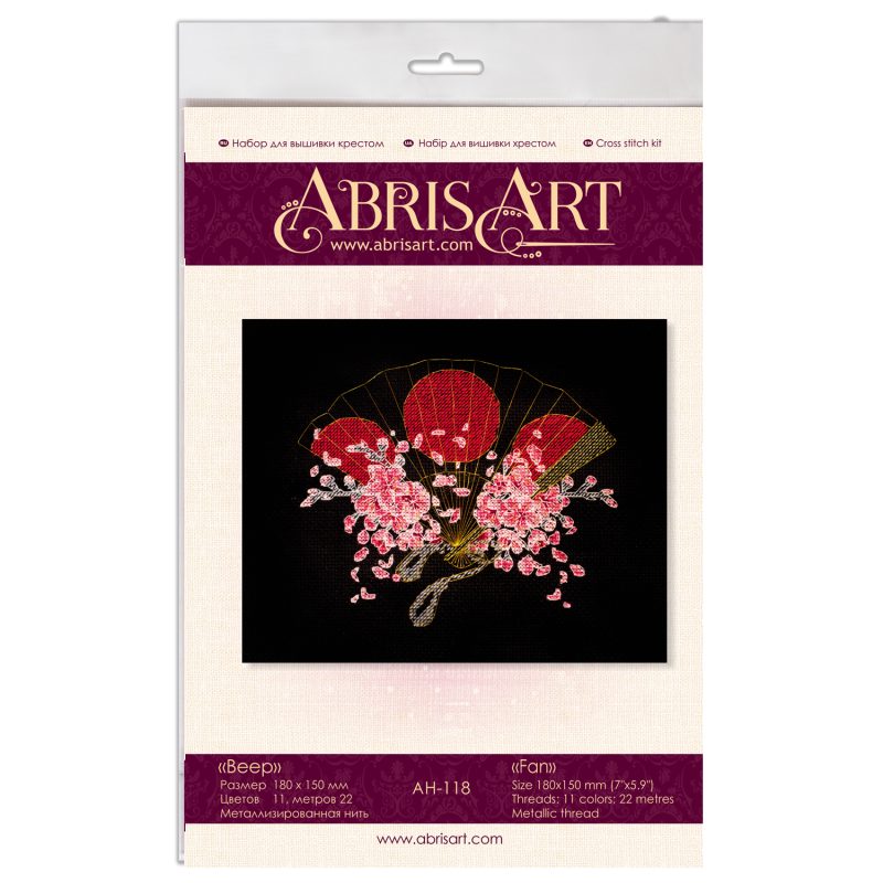 Cross Stitch Kit "Fan"
