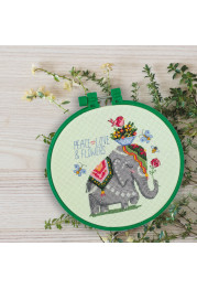 Cross Stitch Kit "Elephant"