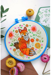 Cross Stitch Kit "Foxy"