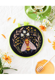 Cross Stitch Kit "Sweet nectar"
