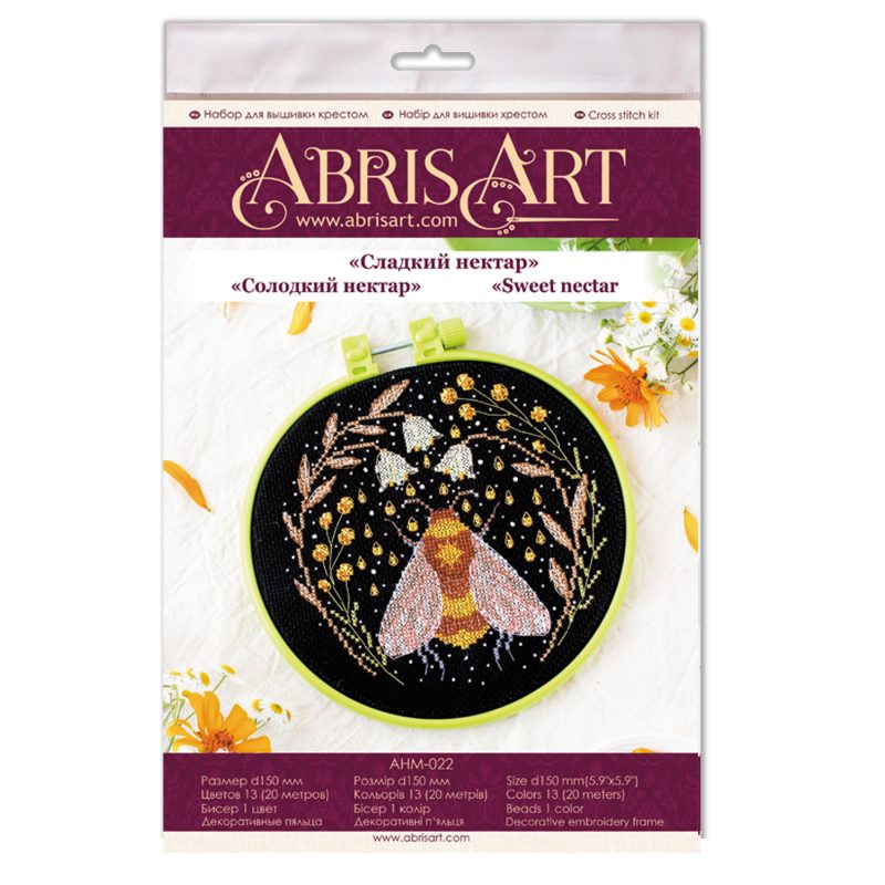 Cross Stitch Kit "Sweet nectar"