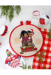 Cross Stitch Kit "Cat and mouse"