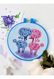 Cross Stitch Kit "Sweet couple"