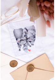 Cross Stitch Kit "On the tip of the tail"