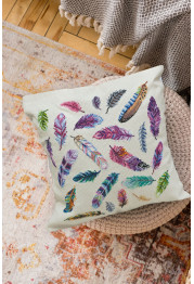 Cross Stitch Kit "Feathers"