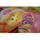 Mini Bead Embroidery Kit on Art Canvas "On a walk"