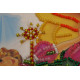 Mini Bead Embroidery Kit on Art Canvas "Young magician"
