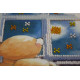 Mini Bead Embroidery Kit on Art Canvas "Starlight night"