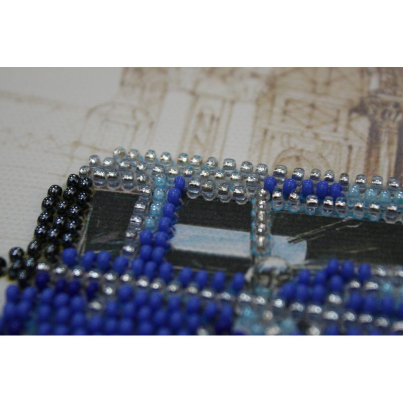 Mini Bead Embroidery Kit on Art Canvas "Nevada"