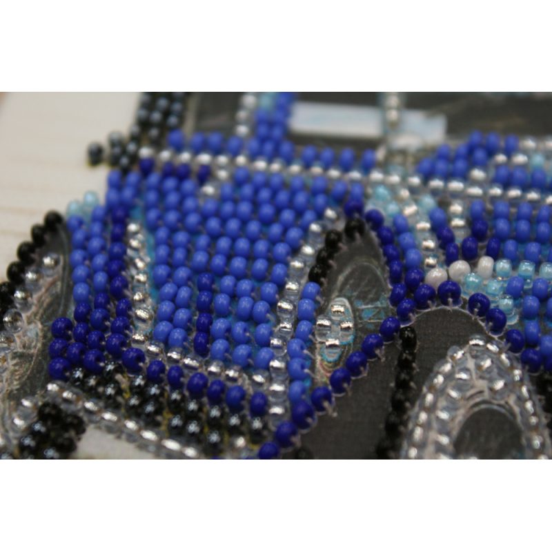 Mini Bead Embroidery Kit on Art Canvas "Nevada"