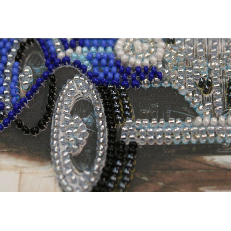 Mini Bead Embroidery Kit on Art Canvas "Nevada"