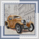 Mini Bead Embroidery Kit on Art Canvas "Aero-662"