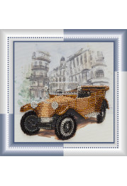 Mini Bead Embroidery Kit on Art Canvas "Tafra-11"
