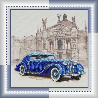 Набір-міні для вишивання бісером на художньому полотні "Delage"