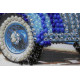 Mini Bead Embroidery Kit on Art Canvas "Delage"