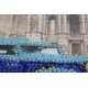 Mini Bead Embroidery Kit on Art Canvas "Delage"