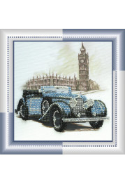 Mini Bead Embroidery Kit on Art Canvas "ADR Bergmeister"
