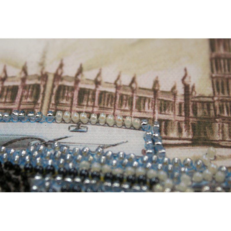 Mini Bead Embroidery Kit on Art Canvas "ADR Bergmeister"