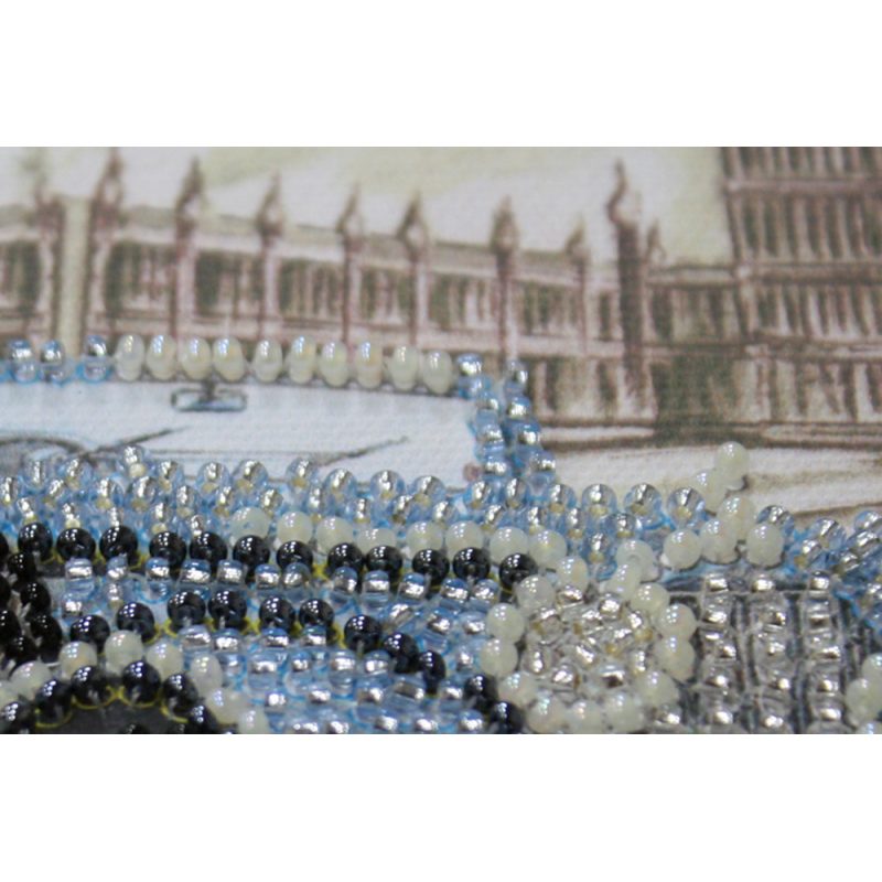 Mini Bead Embroidery Kit on Art Canvas "ADR Bergmeister"