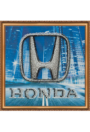 Набір-міні для вишивання бісером на художньому полотні "HONDA"