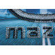 Mini Bead Embroidery Kit on Art Canvas "MAZDA"