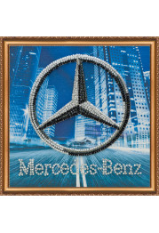 Набір-міні для вишивання бісером на художньому полотні "Mercedes-Benz"