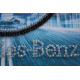 Mini Bead Embroidery Kit on Art Canvas "Mercedes-Benz"