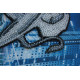 Mini Bead Embroidery Kit on Art Canvas "PEUGEOT"