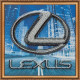 Набір-міні для вишивання бісером на художньому полотні "LEXUS"
