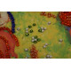 Mini Bead Embroidery Kit on Art Canvas "Spreadeagle"