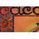 Mini Bead Embroidery Kit on Art Canvas "Cacao"