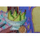 Mini Bead Embroidery Kit on Art Canvas "Kitchen – 3"