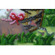 Набір-міні для вишивання бісером на художньому полотні "Літній день"