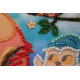 Mini Bead Embroidery Kit on Art Canvas "Little whyer"