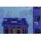 Mini Bead Embroidery Kit on Art Canvas "The night city"