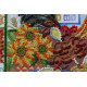 Mini Bead Embroidery Kit on Art Canvas "Hospitality"