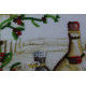 Mini Bead Embroidery Kit on Art Canvas "Spices"
