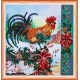 Mini Bead Embroidery Kit on Art Canvas "Happy Christmas"