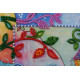 Mini Bead Embroidery Kit on Art Canvas "Spring for birds"