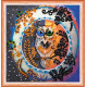 Mini Bead Embroidery Kit on Art Canvas "Day and night"