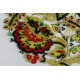 Mini Bead Embroidery Kit on Art Canvas "The birds are singing"